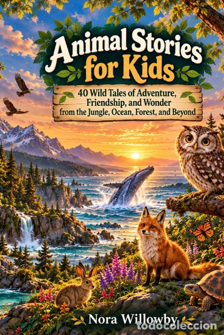 Libri: Animal Stories for Kids - 40 Wild Tales of Adventure, Friendship, and Wonder from the Jungle, Ocean,