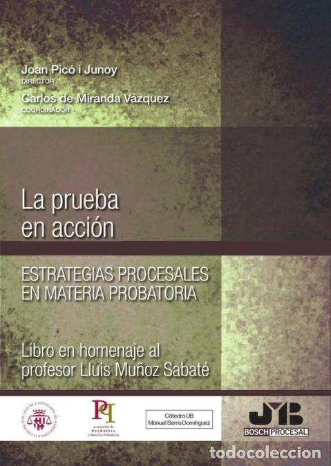 Libri: La prueba en acci&oacute;n. Estrategias procesales en materia probatoria. - Joan Pic&oacute; i Junoy,Carlos de Mir