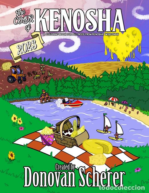 Livros: The Color of Kenosha 2023 - A Coloring Book for All-Ages from Kenosha, Wisconsin: Winter Wonders 202