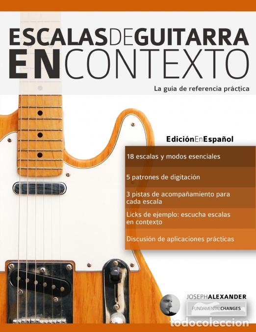Libri: Escalas de guitarra en contexto - Joseph Alexander