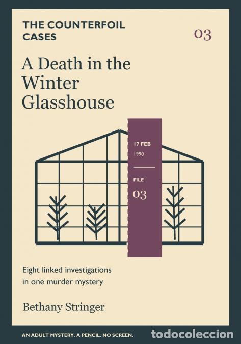 Livros: A Death in the Winter Glasshouse - Bethany Stringer