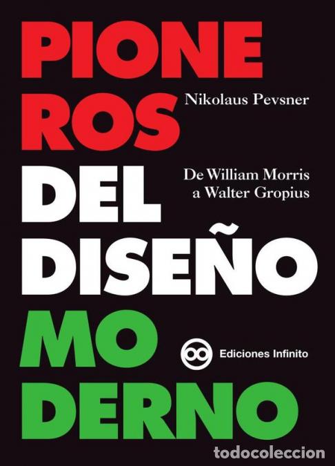 Livros: Pioneros del Dise&ntilde;o Moderno - Nikolaus Pevsner
