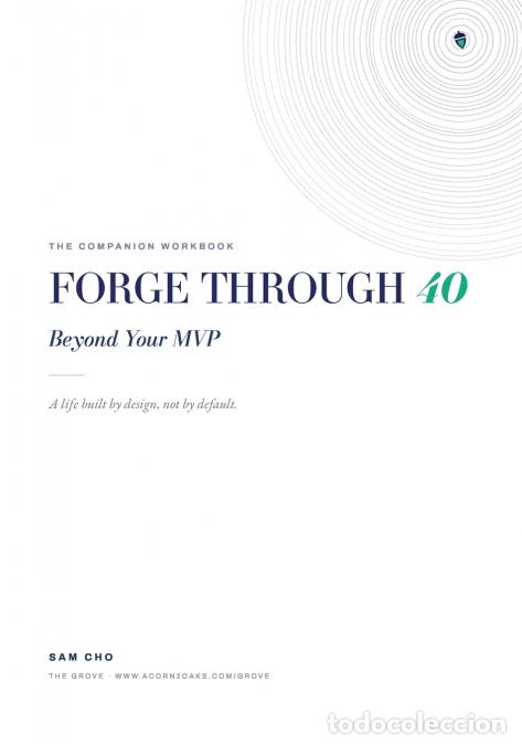 books: FORGE THROUGH 40 - THE COMPANION WORKBOOK - Samuel Cho