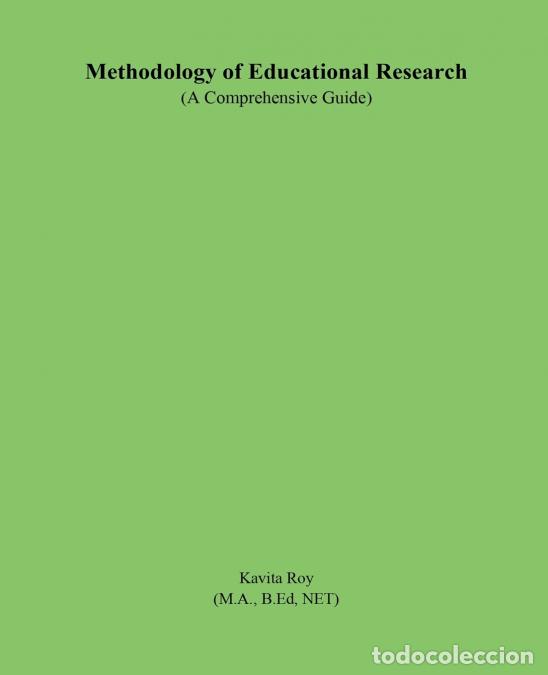 Libri: Methodology of Educational Research - KAVITA ROY