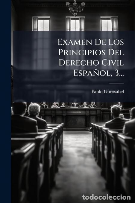 Livros: Examen De Los Principios Del Derecho Civil Espa&ntilde;ol, 3... - Pablo Gorosabel