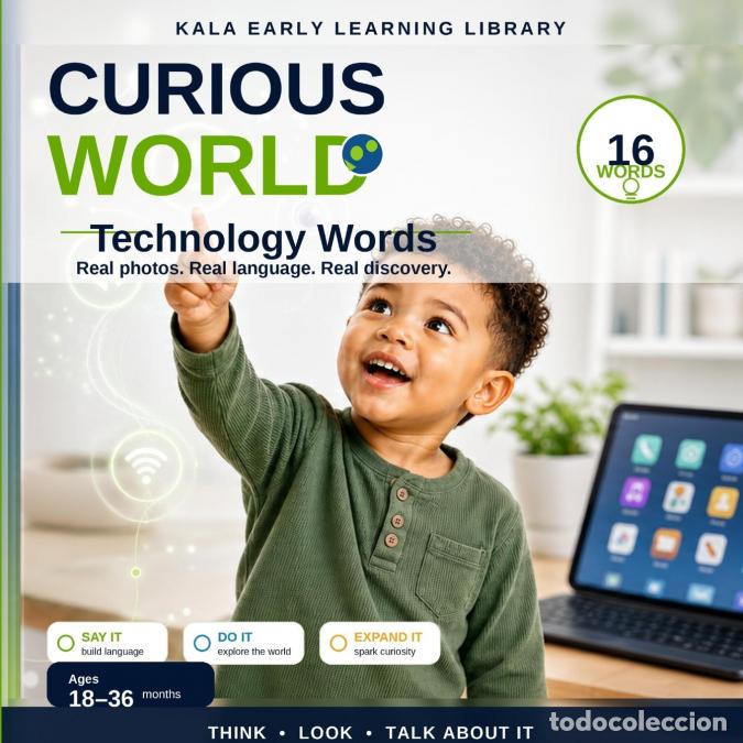 Libri: AI & Computing Words for Toddlers - A Beautiful Real-Photo First Words Book - Montena