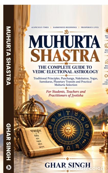 Libri: MUHURTA SHASTRA - The Complete Guide to Vedic Electional Astrology - Ghar Singh