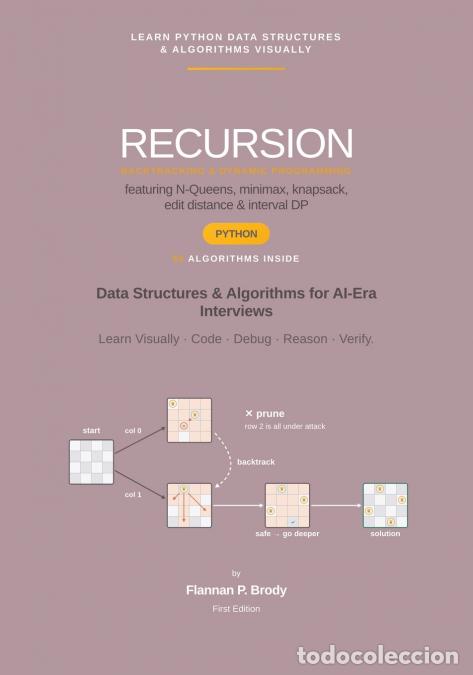 Libros: Recursion, Backtracking & Dynamic Programming - Python Edition - Data Structures & Algorithms for AI - Foto 1