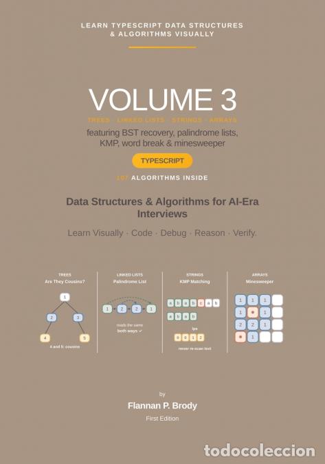 books: Learn TypeScript Data Structures & Algorithms Visually - Volume 3 - Data Structures & Algorithms for