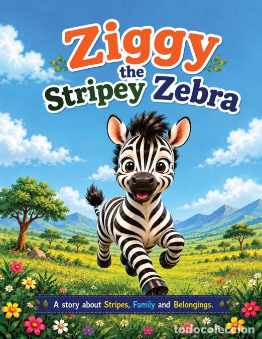 Libros: Ziggy The Stripey Zebra - A Story About Stripes, Family, and Belonging - Jaya Kirran Singh