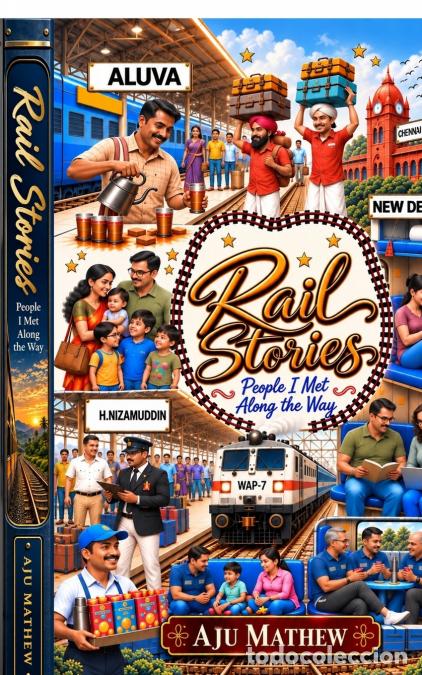 books: Rail Stories - People I Met Along the Way - Aju Mathew