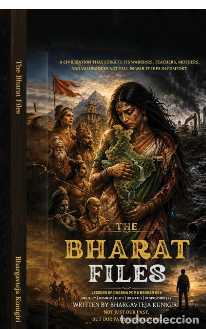 books: The Bharat Files - Lessons of dharma for a broken age - Bhargavteja Kunigiri