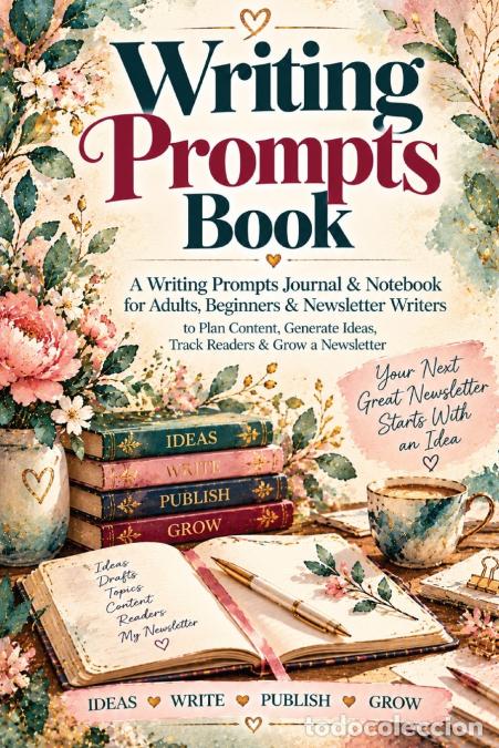 B&uuml;cher: Writing Prompts Book - A Writing Prompts Journal & Writer?s Notebook for Adults, Beginners & Newslet