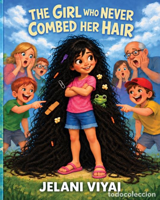 Libros: THE GIRL WHO NEVER COMBED HER HAIR - Jelani Viyai