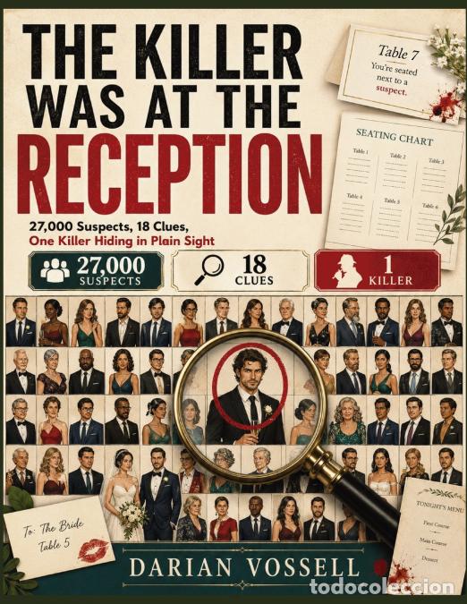 Libri: The Killer Was At The Reception - 27,000 Suspects, 18 Clues, One Killer Hiding in Plain Sight - Dari