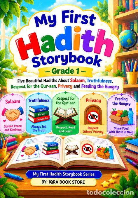 Libri: My First Hadith Storybook - Grade 1 - Five Beautiful Hadiths About Salaam, Truthfulness, Respect for