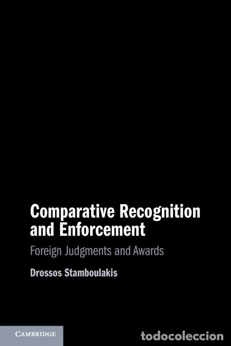 Libros: Comparative Recognition and Enforcement - Drossos Stamboulakis - Foto 1