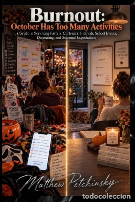 Livros: Burnout - October Has Too Many Activities: A Guide to Surviving Parties, Costumes, Festivals, School