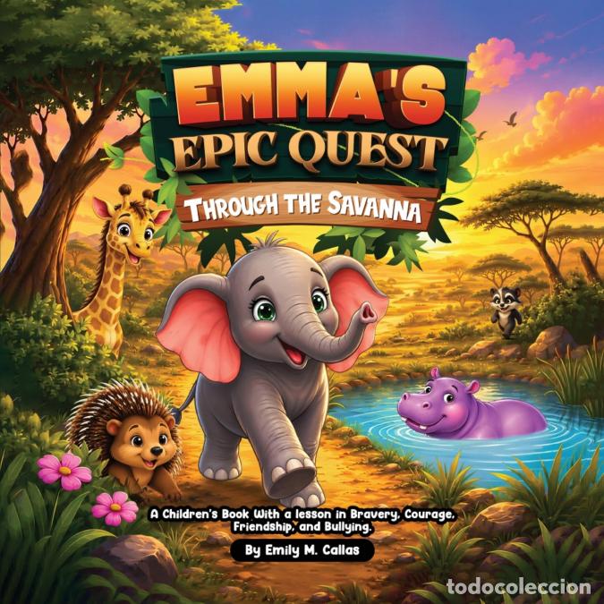 Libros: Emma?s Epic Quest Through the Savanna - A Children?s Book With a lesson in Bravery, Courage, Friends