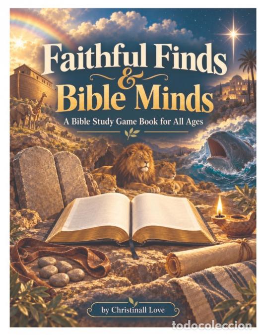 Libros: Faithful Finds & Bible Minds - A Bible Study Game Book for All Ages - Love