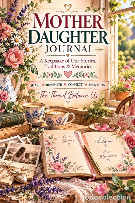 Libros: Mother Daughter Journal - A Mother & Daughter Keepsake Journal, Memory Book & Guided Notebook for Sh