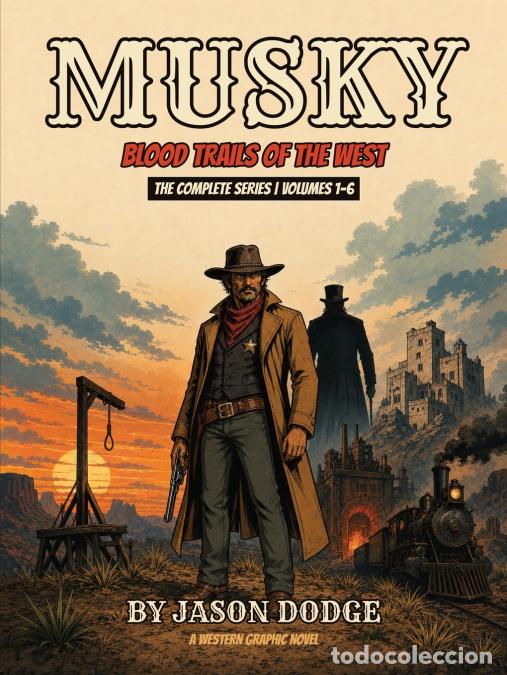 Libros: MUSKY - Blood Trails of the West : Blood Trails of the West: Blood Trails of the West Graphic Novel: