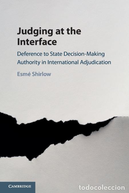 Livres: Judging at the Interface - Esm&eacute; Shirlow