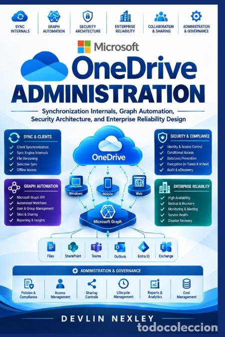 Libros: Microsoft OneDrive Administration - Devlin Nexley - Foto 1