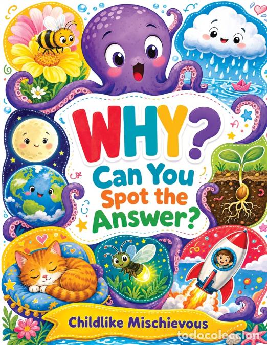 Livres: WHY? Can You Spot the Answer? - A Search-and-Find Why Book for Kids Ages 3-7 About Animals, Nature,