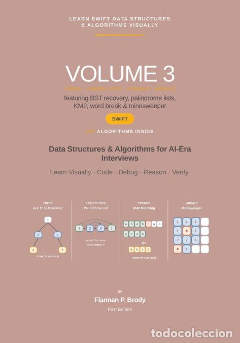 books: Learn Swift Data Structures & Algorithms Visually - Volume 3 - Data Structures & Algorithms for AI-E