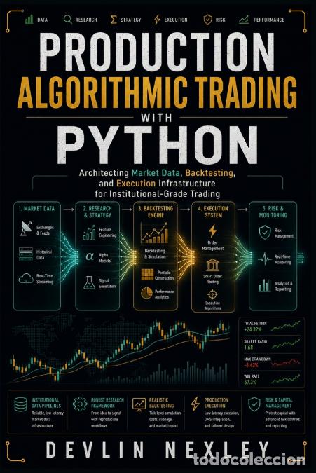 Libros: Production Algorithmic Trading with Python - Devlin Nexley - Foto 1