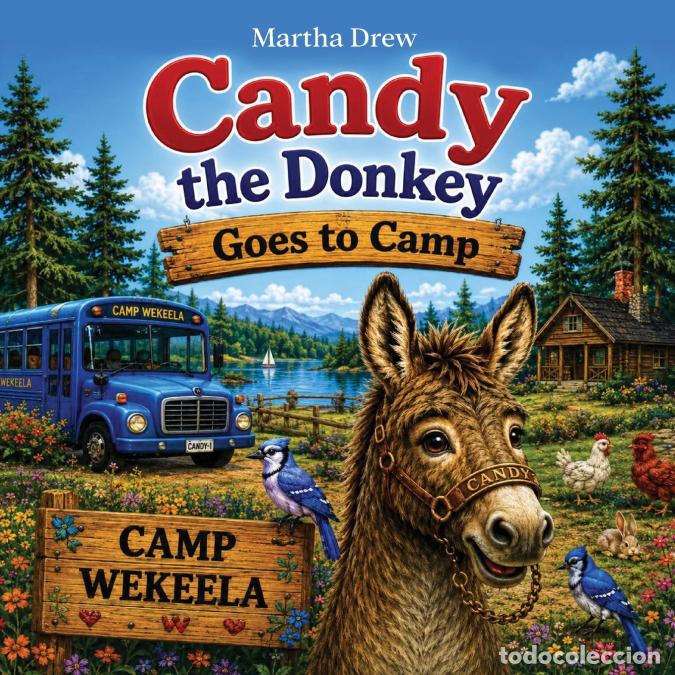 Livres: Candy the Donkey Goes to Camp - Martha Drew