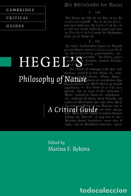 Livros: Hegel?s Philosophy of Nature - Marina F. Bykova