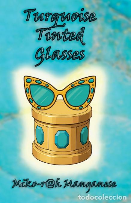 books: Turquoise Tinted Glasses - Miko-r@h Manganese