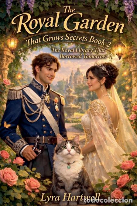 Livros: The Royal Garden That Grows Secrets Book 2 The Royal Library That Borrowed Tomorrow - Lyra Hartwel