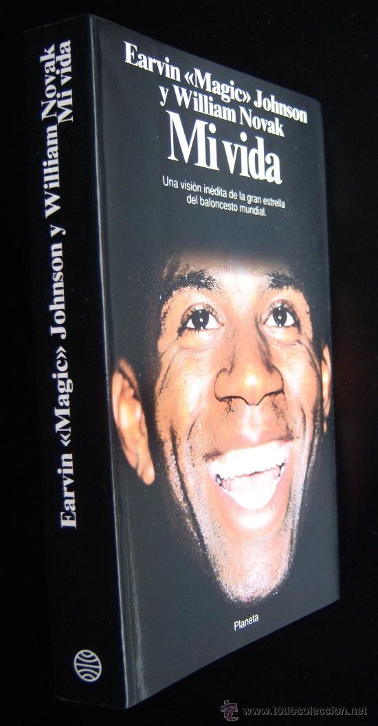 Coleccionismo deportivo: Mi vida, la biograf&iacute;a de Magic Johnson, el as de los Lakers. Baloncesto.