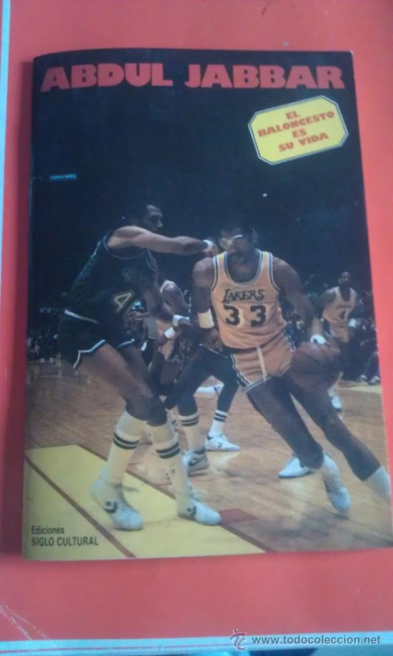 Sports collectibles: Libro de Abdul Jabbar - El Baloncesto es su vida - goly