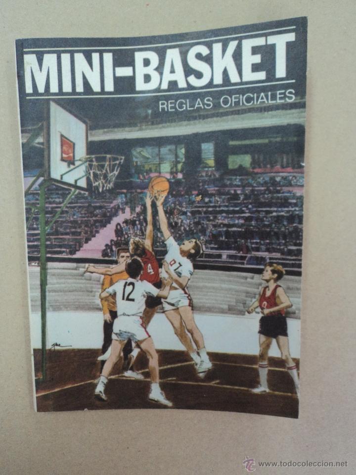 Coleccionismo deportivo: Mini-basket - Reglas oficiales - Foto 1