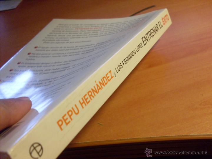 Coleccionismo deportivo: ENTRENAR EL EXITO ( PEPU HERNANDEZ) (LB54) - Foto 2