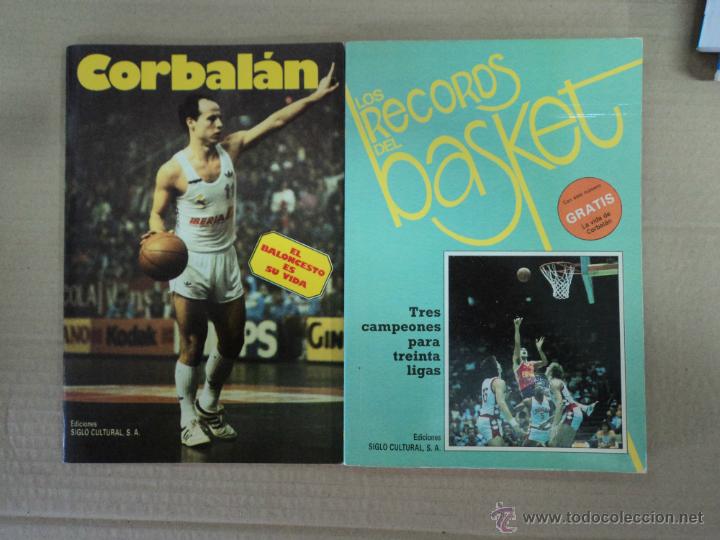 Coleccionismo deportivo: Los Records del Basket n.&ordm; 1 - Corbalan - Foto 1