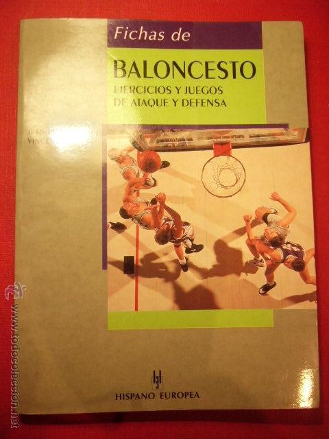 Coleccionismo deportivo: FICHAS DE BALONCESTO. EJERCICIOS DE ATAQUE Y DEFENSA. 1995. 223 PP. - Foto 1