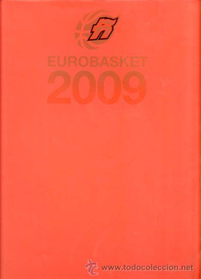 Coleccionismo deportivo: EUROBASKET 2009 - Foto 1