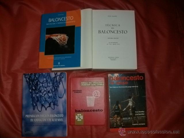 Coleccionismo deportivo: LOTE DE LIBROS DE BALONCESTO - Foto 1