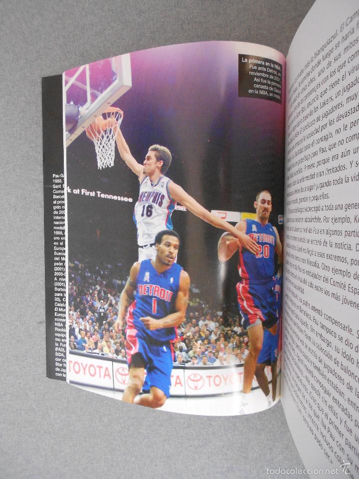 Coleccionismo deportivo: GASOL, EL PARTIDO DE MI VIDA - Foto 3