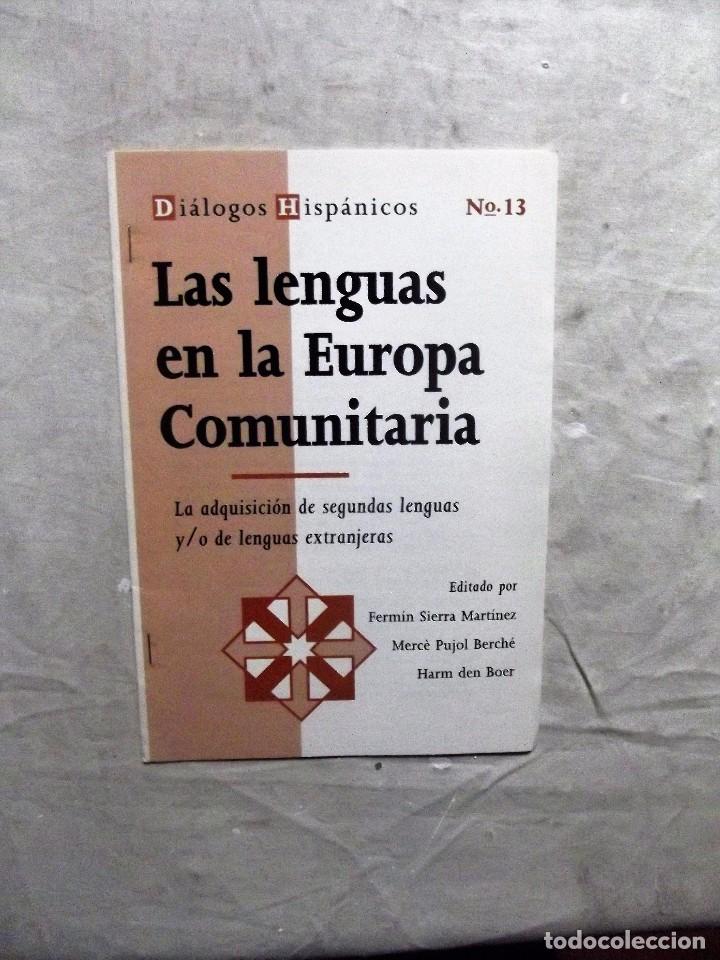 Coleccionismo deportivo: LAS LENGUAS EN LA EUROPA COMUNITARIA  N&ordm; 13 - Foto 1