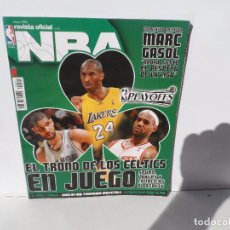 Coleccionismo deportivo: NBA REVISTA OFICIAL MAYO 2009 MARC GASOL - EL TRONO DE LOS CELTICS EN JUEGO. Lote 105834119