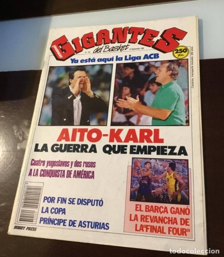 Coleccionismo deportivo: Revista gigantes n&uacute;mero 203 - Foto 1