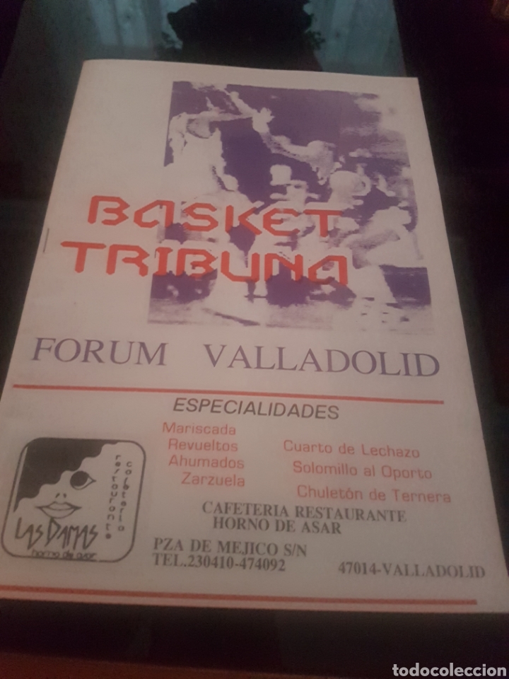 Coleccionismo deportivo: Basket tribuna - forum Valladolid - - Foto 1