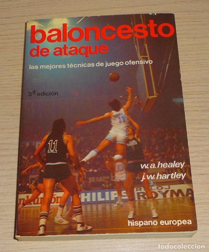 Coleccionismo deportivo: BALONCESTO DE ATAQUE HISPANO EUROPEA 3&ordf; EDICI&Oacute;N 1982 - Foto 1