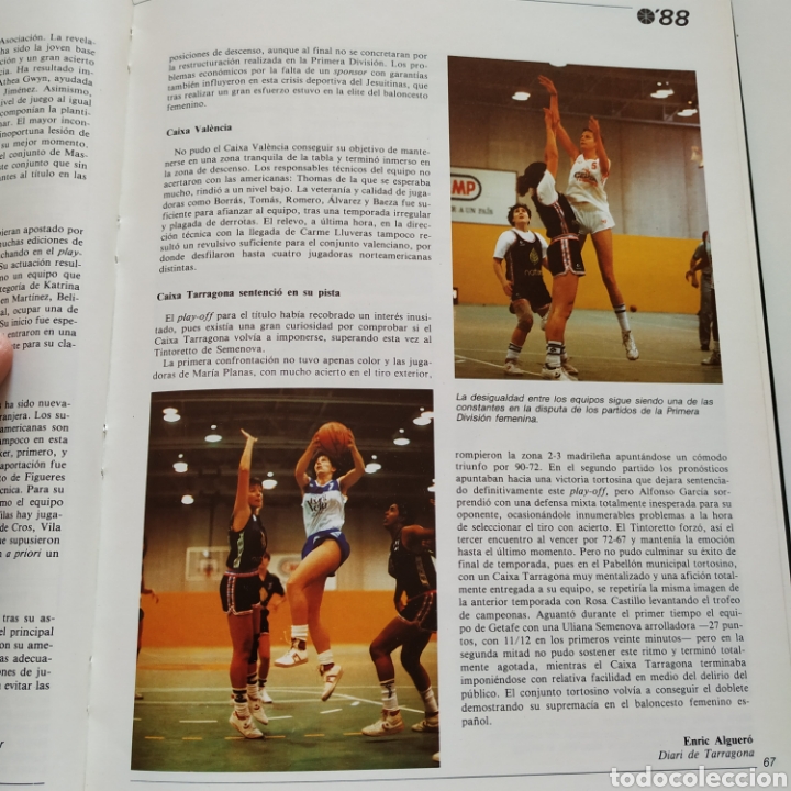 Coleccionismo deportivo: Libro del a&ntilde;o 88 del baloncesto espa&ntilde;ol - Foto 6